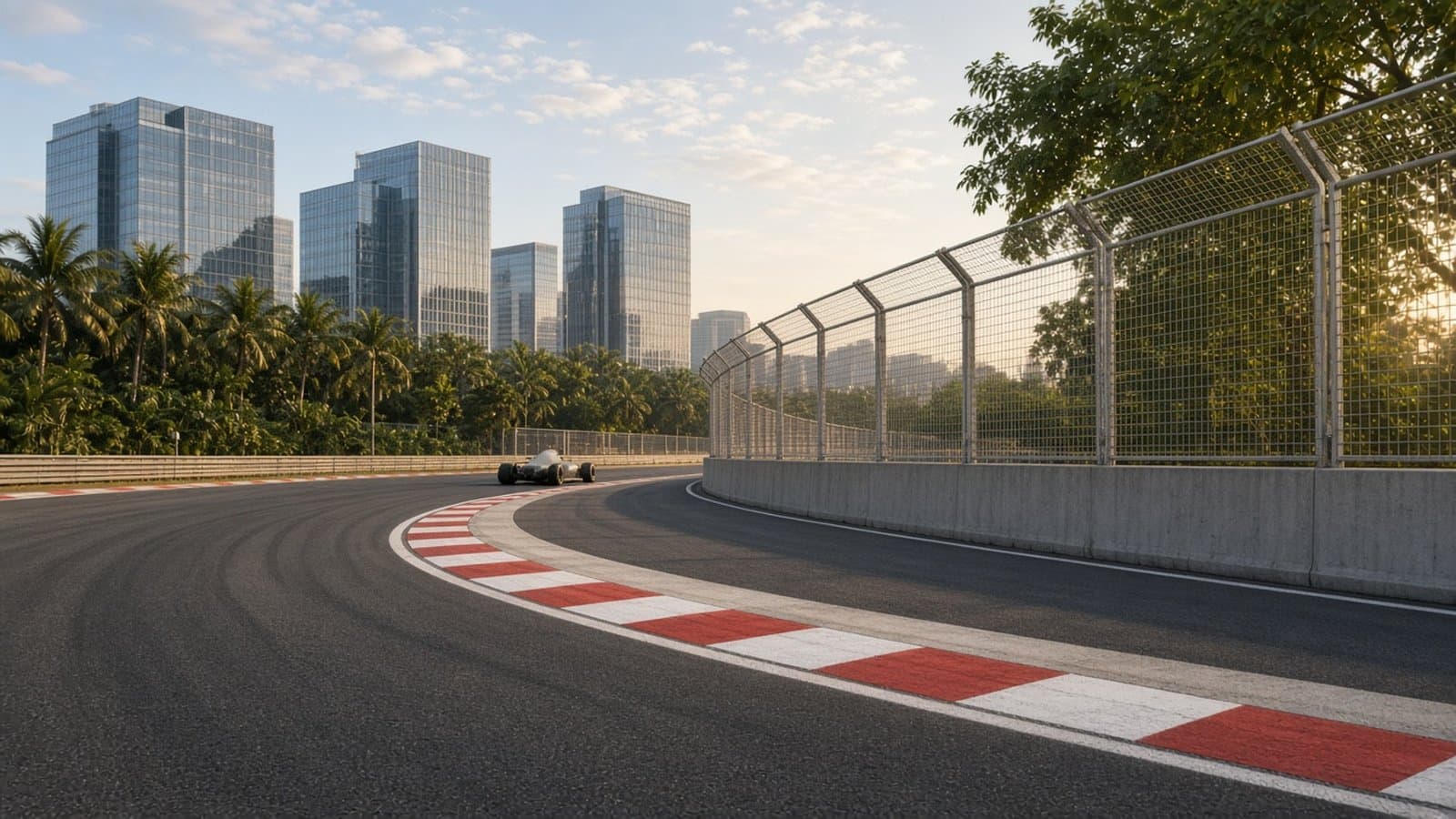 El primer sprint de Marina Bay: una hora de práctica y una carrera con luz de día