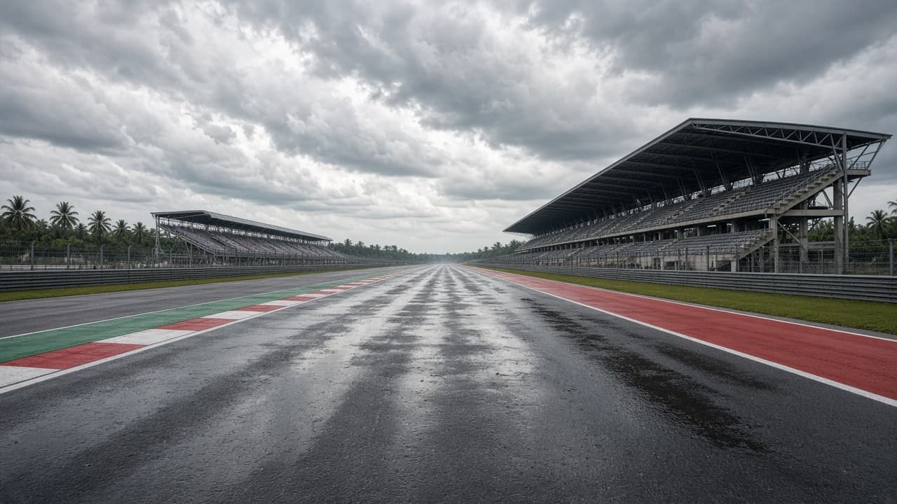 Sepang se prepara para lluvia y tormenta: 2026 aún no ha tenido una sesión mojada competitiva